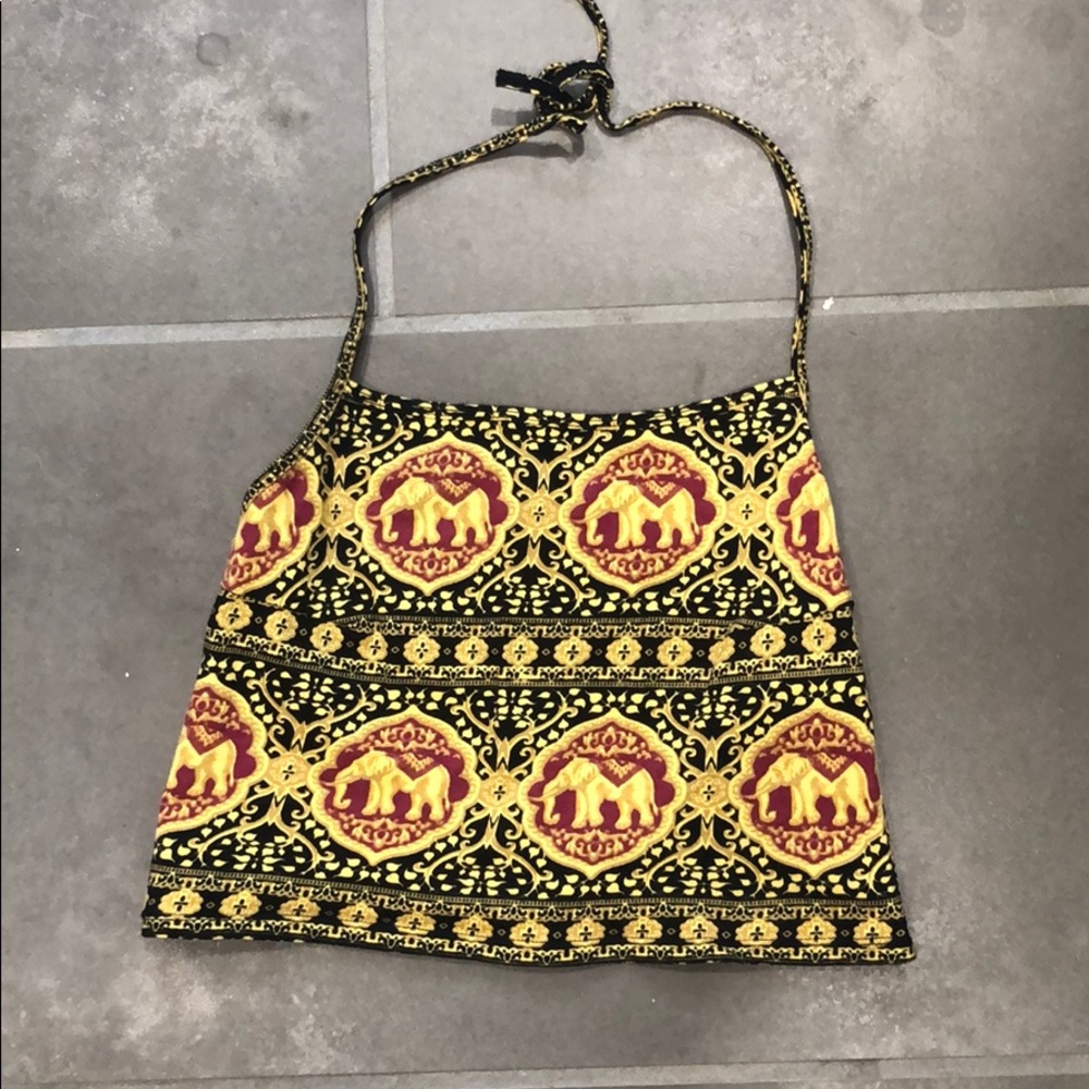 Motel Elephant crop top